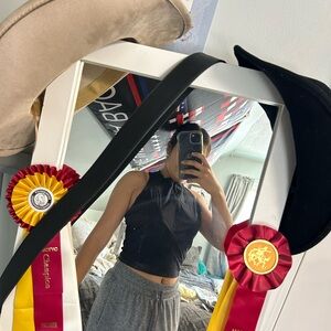 Cross train zip tank Athleta women’s crop top